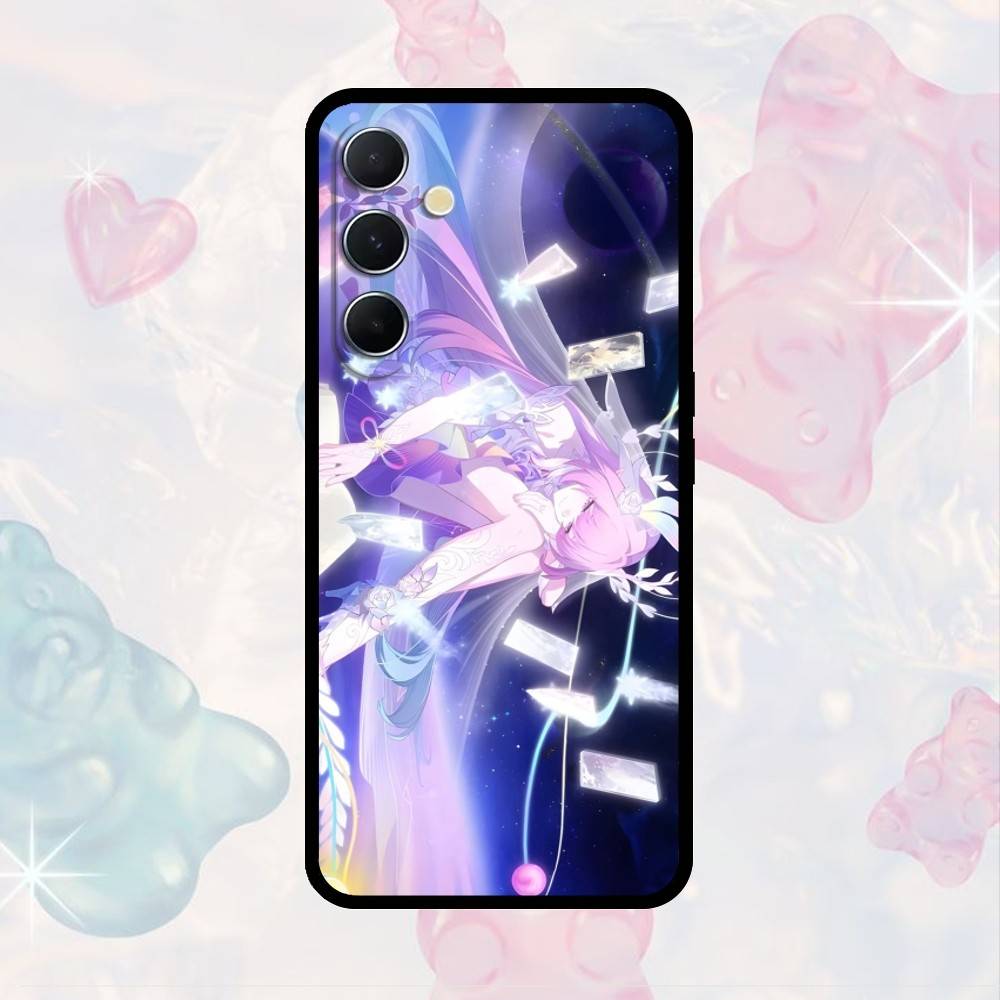 AAA Cute Girl Cyrene Phone Case For Samsung S25,S24,S21,S22,S23,S30,Ultra,S20,Plus,Fe,Note,10,9,5G Black Cover