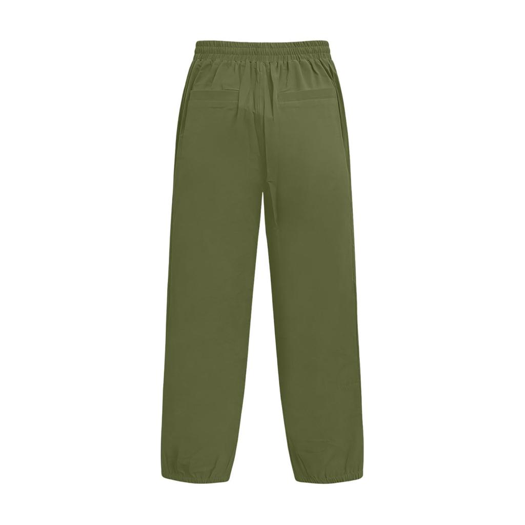 Women's Casual And Fashionable Color Loose Pants With Pocketes