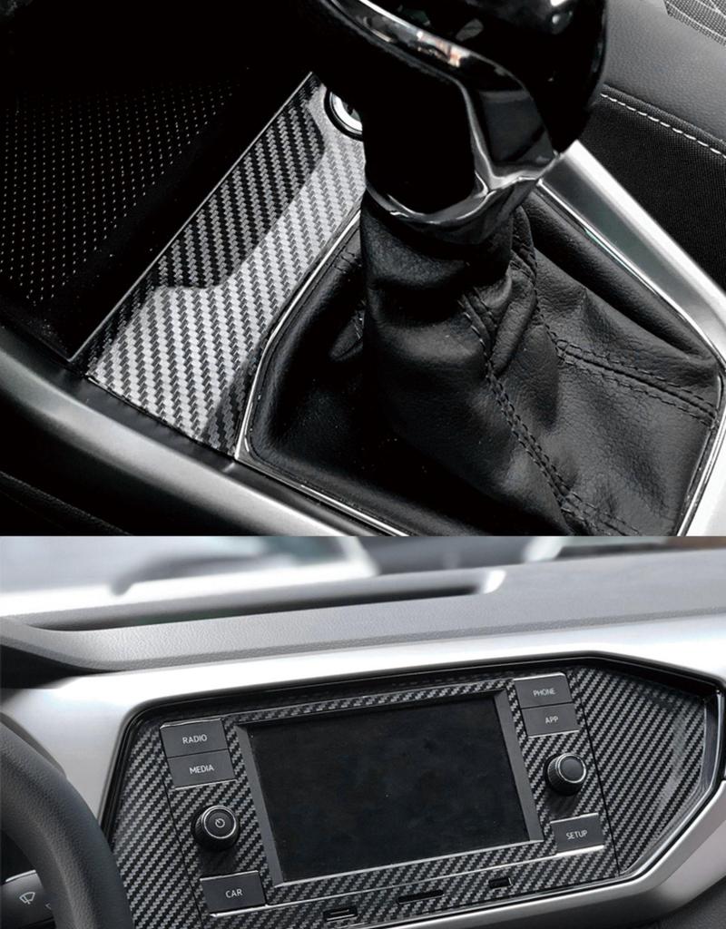 Volkswagen T-Cross Center Console Anti-Kick, Anti-Scratch Protective Film
