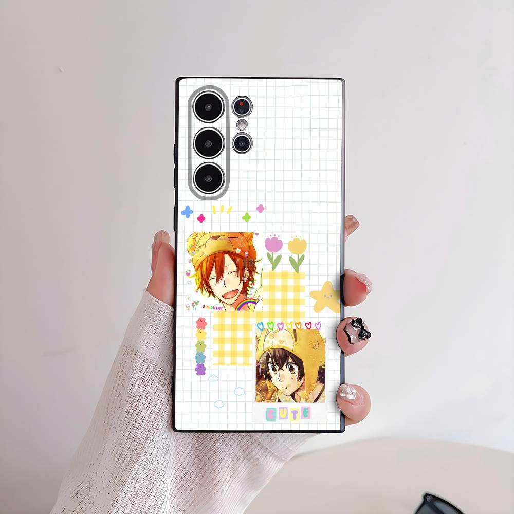 S-Sasaki and Miyano Phone Case for Samsung S series s21 s22 s23 s24 s25 FE Plus Ultra TPU Soft to Skin-friendly case