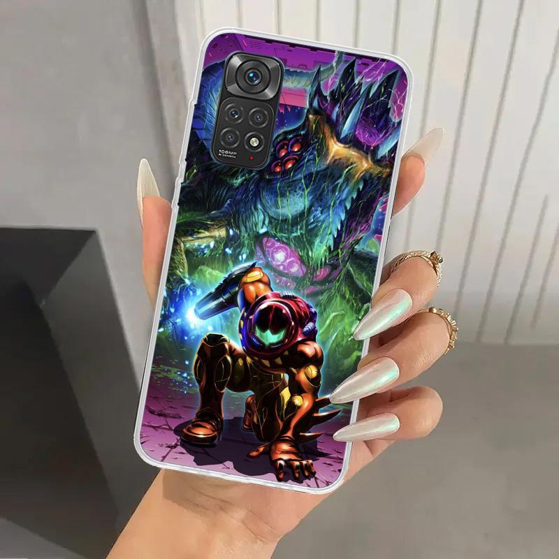 Game M-Metroids Phone Case for Xiaomi Redmi Note 15 14 14S 13 12S 12 Pro 11S 11 Plus 11T 11E 10S Soft Funda Print Shell Redmi No