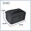 SCGEHA Reel Case, Reel Storage Bag, Fishing Reel Bag, Protective, Large Capacity Storage Case for Fishing Tackle (XL)