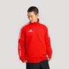 adidas Klasyczna Kurtka Sportowa z Trzema Paskami Wygodna Codzienna Kurtka Unisex Czerwona TR30JR2CS-RW