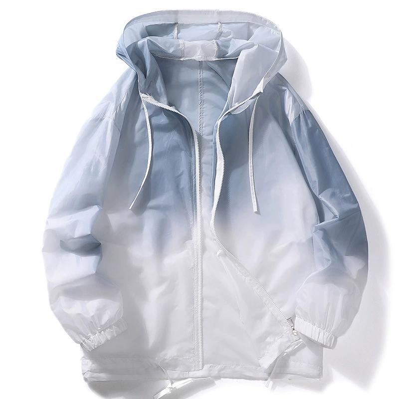 Sunscreen Clothing for Both Men and Women, Gradient Travel, Breathable Cycling, Trendy Brand, Couple, Outdoor Skin, Fishing, Sunscreen Clothing