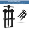 Two Jaw Bearing Gear Puller, Bearing Gear Puller Tool Kit, Twin Legs Bearing Gear Puller Remover Hand Tool Removal Kit, For Automotive Flywheel,