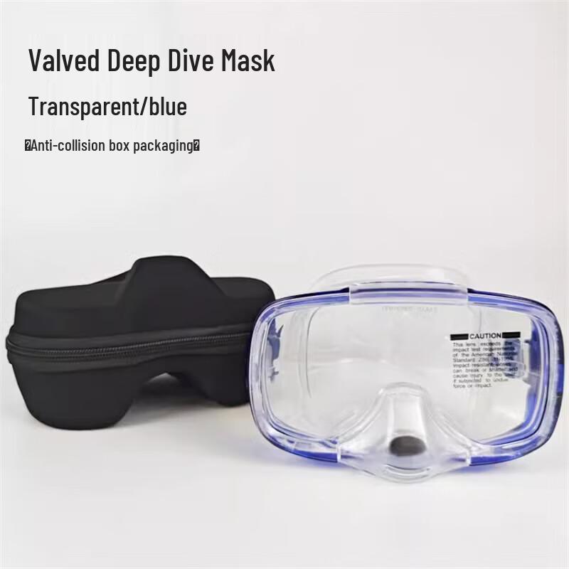 YEXIZE Freediving Mask with Nose Valve