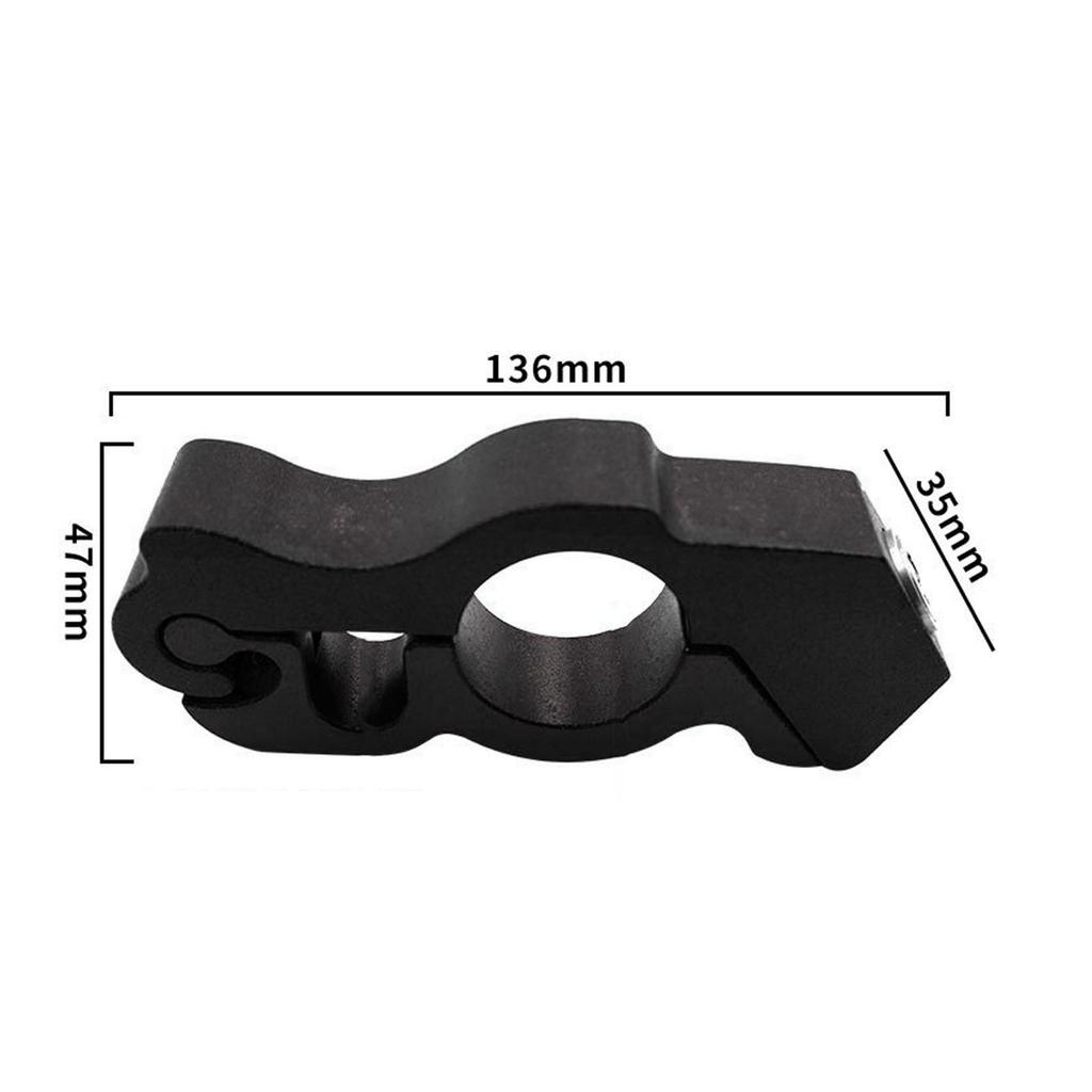 Motorcycle Grip Lock Prevent Theft CNC Aluminum Handlebar Lock for Dirt Bike Moped Scooter ATV