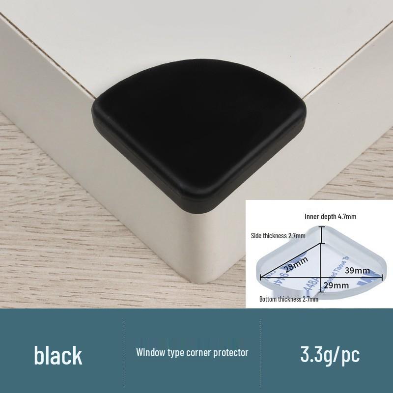 Verdickte Anti-Kollisions-Eckenschützer für Tische - Babysicherheit Glas Kantenschutz