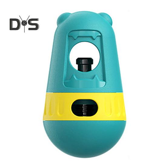 Dog Puzzle Feeder Dog Treat Dispensing Toy with Anti-choking Bully Sticks Holder Interactive Puppy Slow Feeder for Small Medium Large Dogs