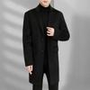 Autumn and Winter Men's Woolen Coat Medium and Long Suit Collar Hand-sewn Double-sided Woolen Coat Trench Coat Men's Coat