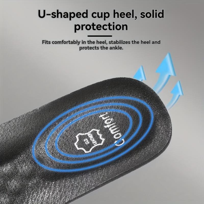 Massage Breathable Shoe Insoles Thickened Sea Wave Sole High Elasticity Shock Absorption Sweat-Absorbent Wear-Resistant Non-Slip Shoe Inserts