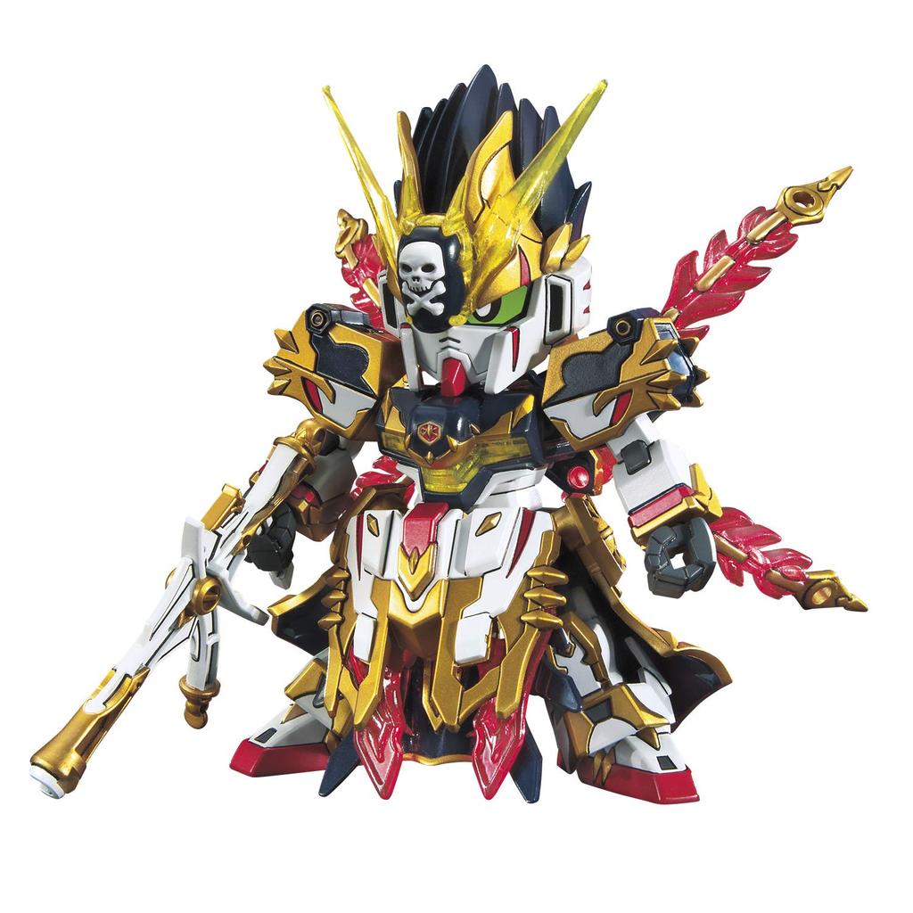 SD Gundam Sangoku Soketsuden Gan Ning Crossbone plastic BAS5058861 Gundam, pre-colored model,