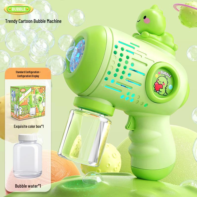 Gatling Bubble Gun: Automatic Electric Handheld Bubble Maker for Kids