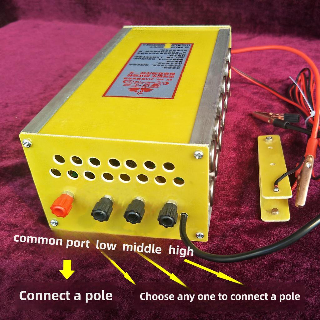 High Power Low Frequency Inverter Head Energy Saving 12V Lithium Battery Booster Portable Inverter Power Supply