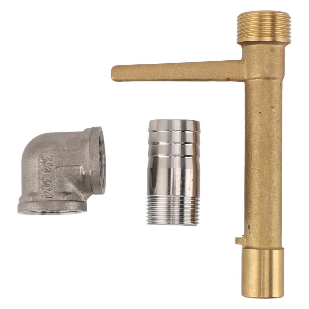 Quick Coupler Key Tool G3/4 Rustproof Leakage Proof Hose Coupling Valve Key for Garden Yard