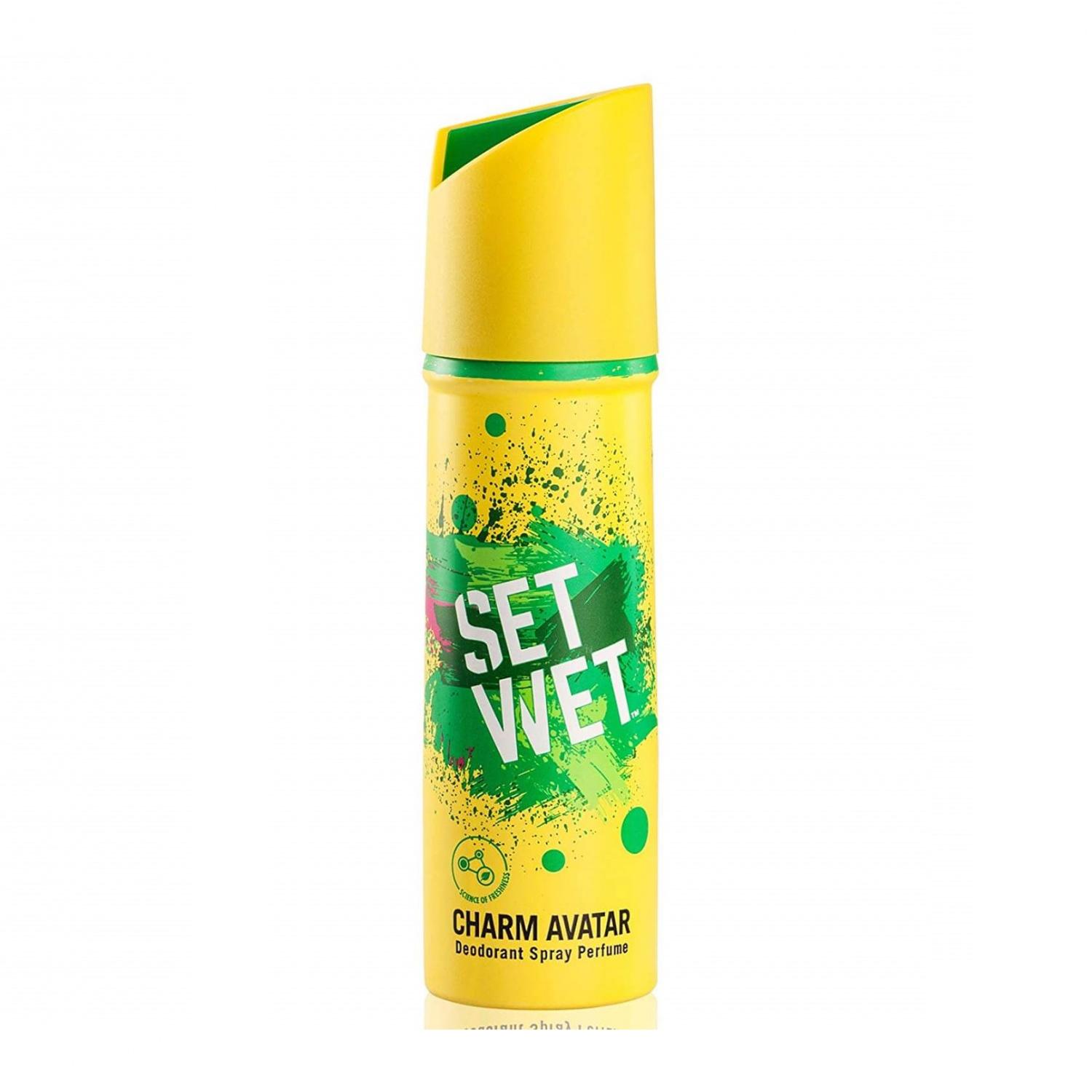 Парфюмированный спрей мужской (150 мл), Charm Avatar Deodorant Spray Perfume, Set Wet 8.875