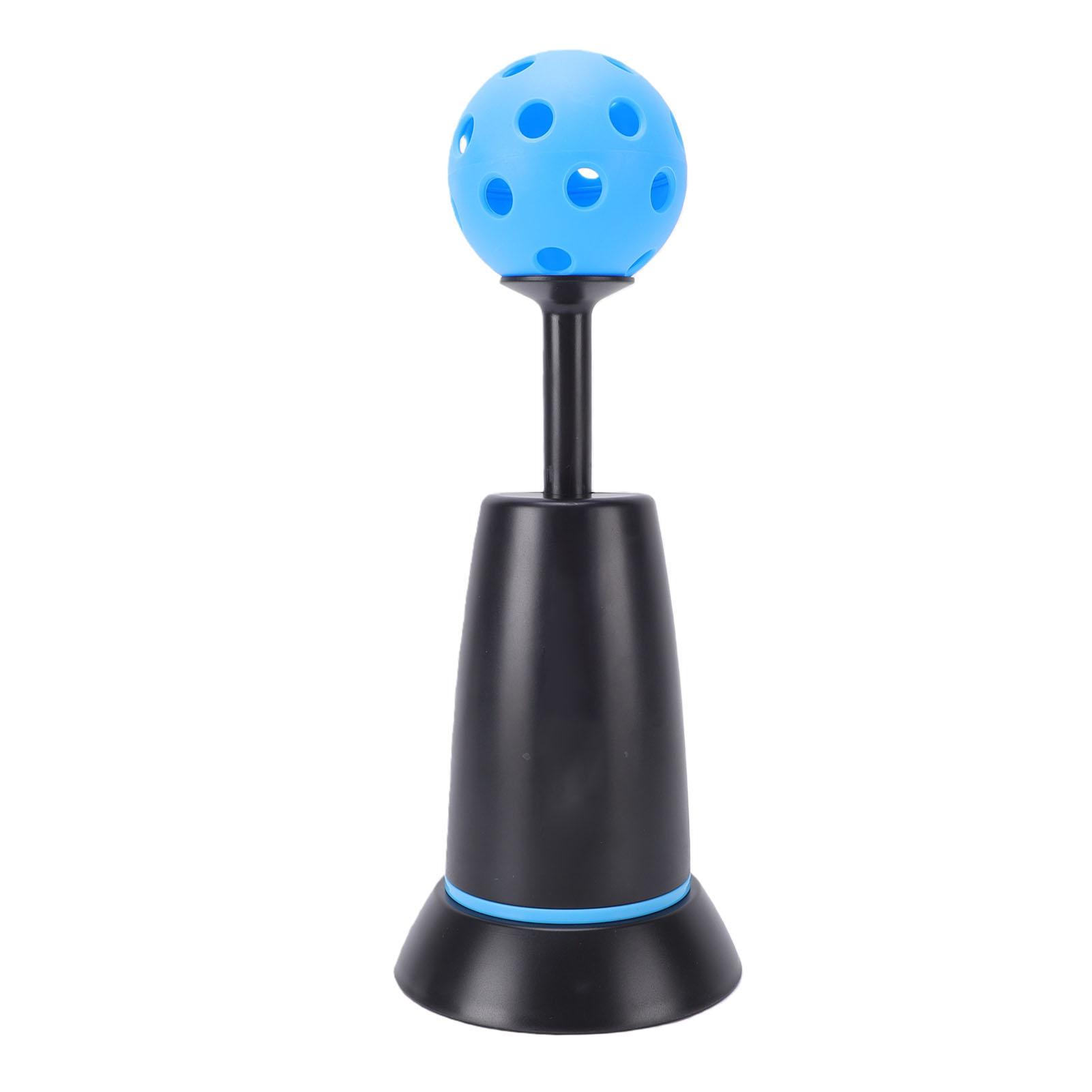 Tréninkové tričko na baseball Popper Vysoce pevný nylon Pop-up Baseballový trenažér na pálkování s míčkem pro začátečníky Černý blue
