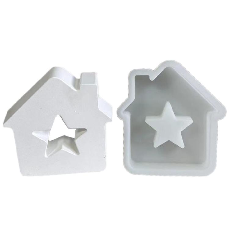 

House Resin Molds for Making Candle Fondant Decorations small