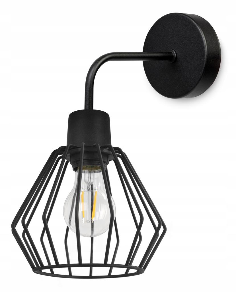 WALL LAMP, SQUARE LAMP, METAL LAMP, WIRE, LED