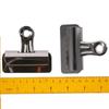 4PCS Fasteners Sliver Bulldog Clip Alloy 75mm/3Inch Paper Clip Binder Clamps Office