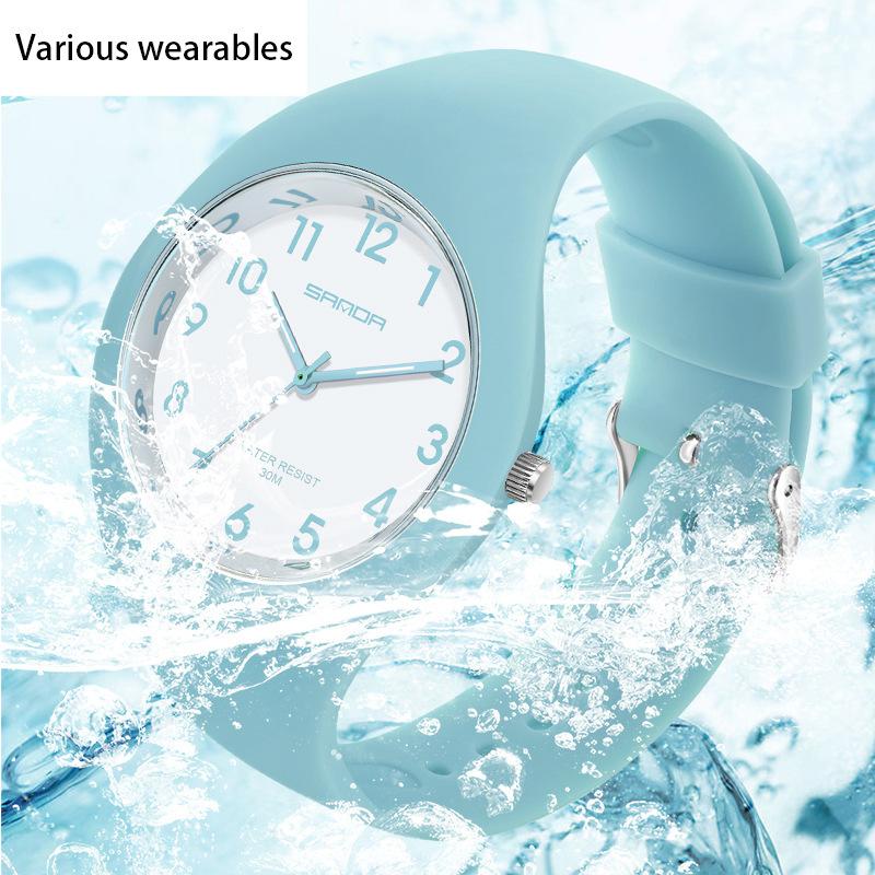 Jelly Is A New Type of Women's Electronic Watch Small Personality Fashion Trend Electronic Quartz Women's Watch