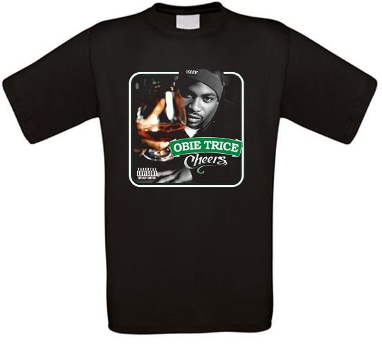 Obie Trice Cheers Rap Hip Hop T-Shirt L