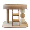 JINGRUIXIANG Cat Tree with Condo and Scratching Post