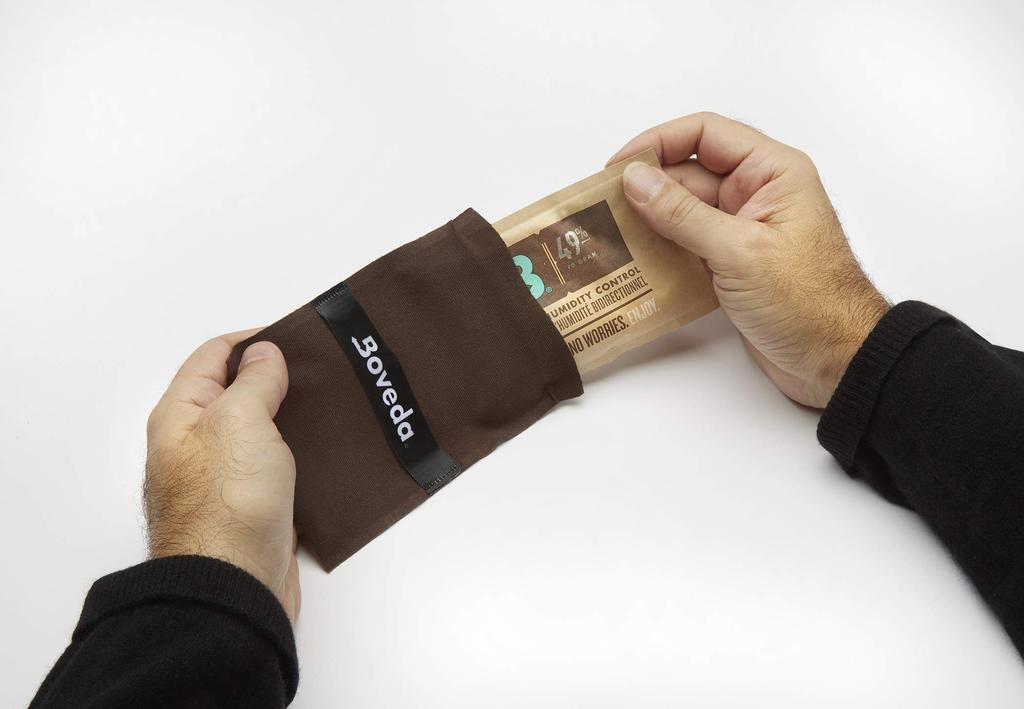 Boveda Music Humidity Control Replacement Use Fabric Holder Size 70 Fret Bowed Wood Instrument Preventing Cracking and Warping Reloadable Bag 49-RH