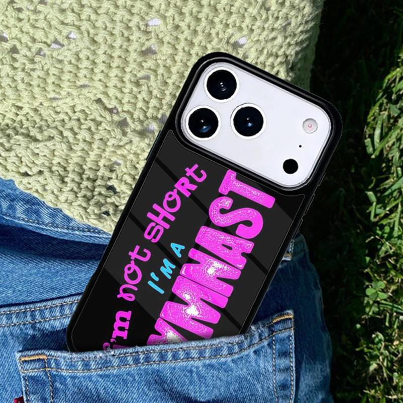 Love Gymnastics Phone Case For iPhone 17 AIR 16 Pro Max 15 14 Pro 11 12 13 Shockproof Silicone Cover