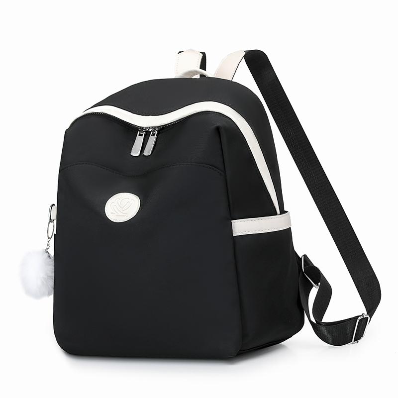 Contrast Color Backpack Women s Travel Large Capacity Lightweight Backpack