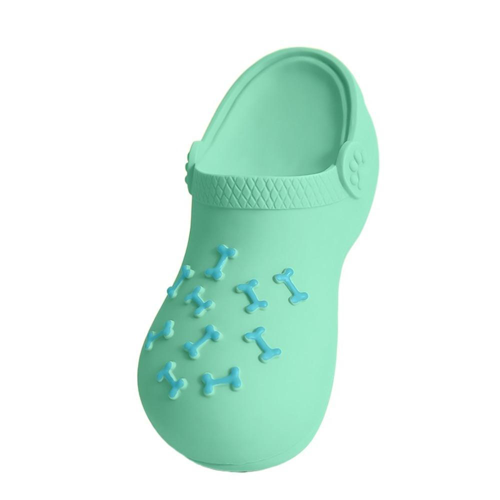 Teeth Cleaning Latex Slippers Dog Toy Solve Boredom Dog Teeth Grinding Toy Dog Chewing Toy Pet Dog