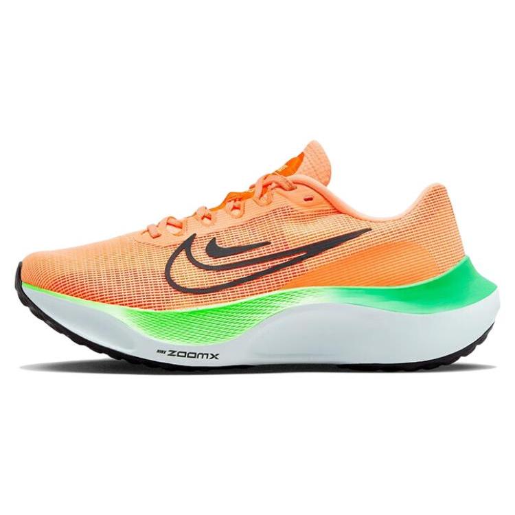 

New Nike Zoom Fly 5 Total Orange Ghost Green Women s DM8974-800 36.5