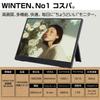 WINTEN WUXGA IPS Mobile Monitor with VESA Slim and Speakers WT-140LP-BK 14-inch 19201200 Portrait/Landscape Display, Compliant, Built-in Stand,