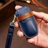 HALLMO Genuine Leather Car Key Case Cover For BYD