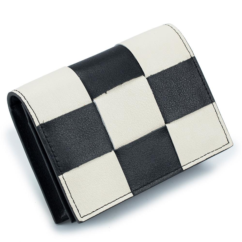 New ultra-thin change bag, business card bag, high-end ins style, high-end sense woven card bag, small and exquisite for women