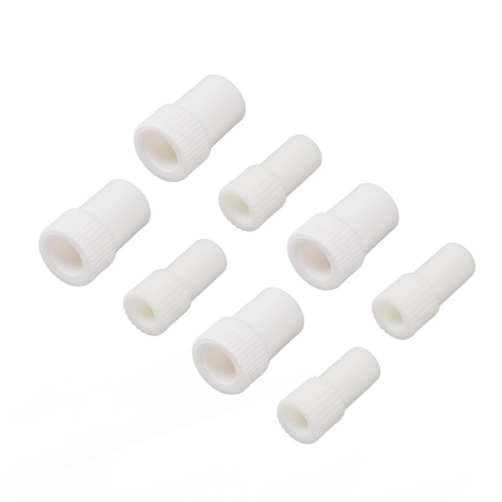 10 Pair Saliva Ejector Weak Strong Suction Converter Disposable White Oral Suction Ejector Adaptor for Oral Clinic