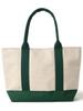 Beams Japan Canvas Bag (UNISEX) Sasicco OBI Tote Bag (Green, Free Size)