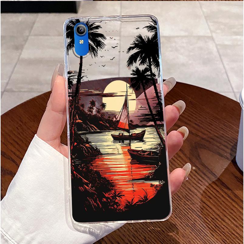 Case For Vivo Y91C / Y1S / Vivo 2015 / 1820 Luxury Cute Love Rabbit Funny Pattern Casing Ultra Thin Slim Clear Soft Phone Case