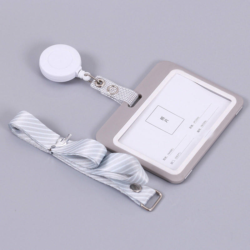 Employee Plastic Credit Card ID Cover Case Work Identity Badge Bag Women Men Holders2025 NEW2025 NEW