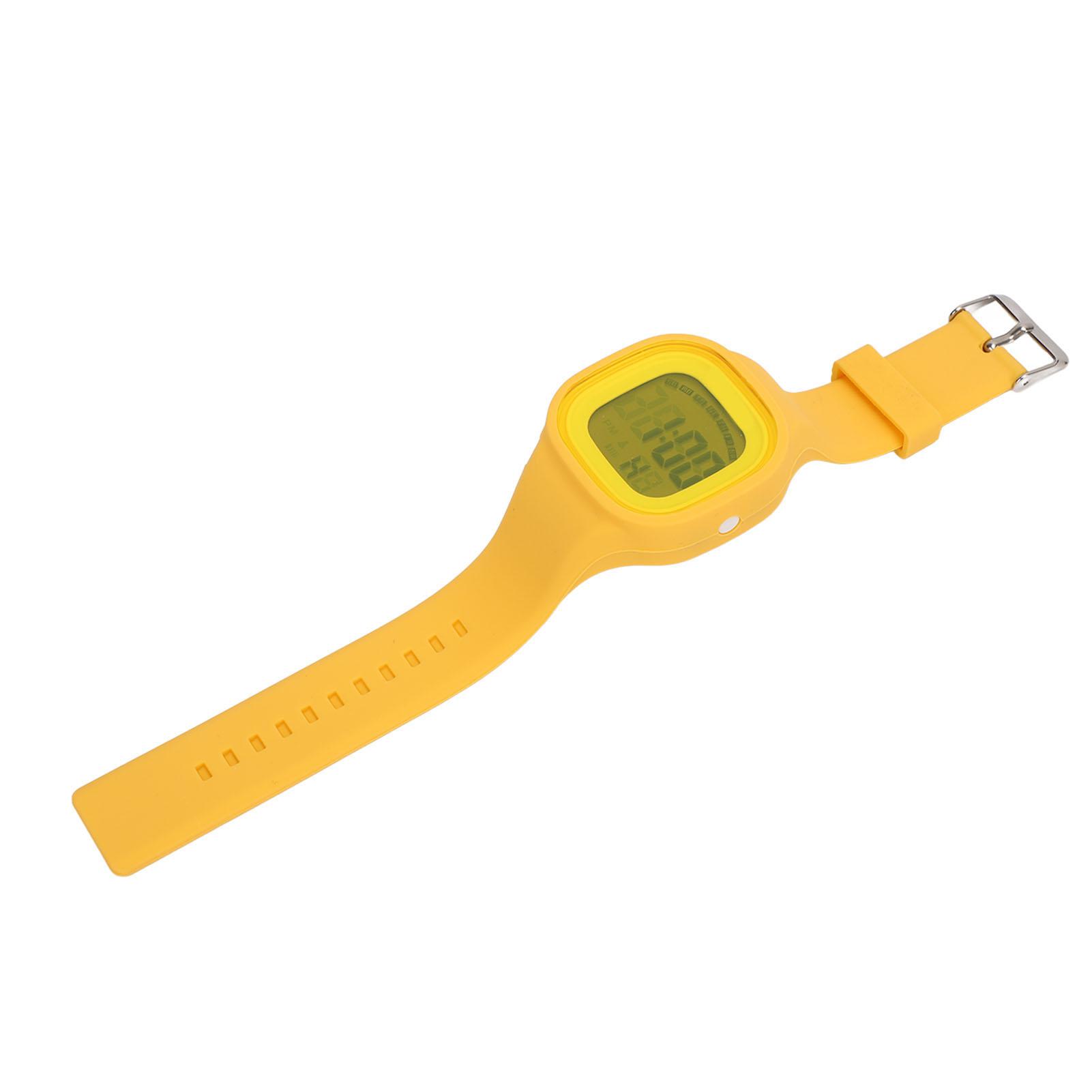 

Kids Analog 0M Waterproof 7 Color LED Backlight Alarm Stopwatch Week Calendar Silicone Band Digital Watch for Boys Girls