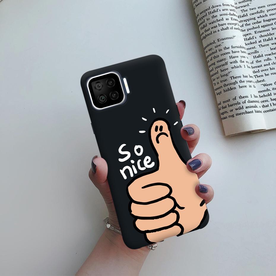 For OPPO Reno 4 Lite Case For OPPO Reno 4 Lite A73 A93 A 93 73 F17 F 17 Pro F17Pro Phone Case Soft TPU silicone Back Cover Funda