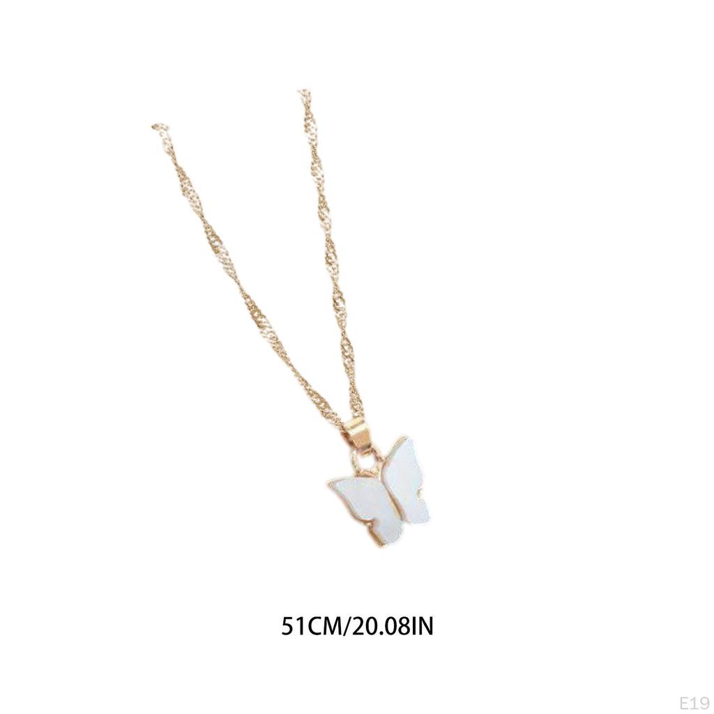 Chic Butterfly Alloy Charm Trendy Simple Ladies S Jewellery