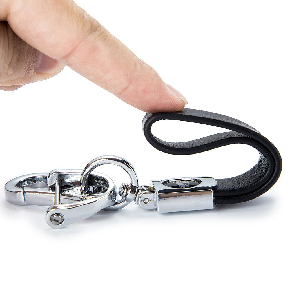 Hot-selling car logo car keychain, lanyard logo is suitable for Volkswagen Toyota Benz keychain