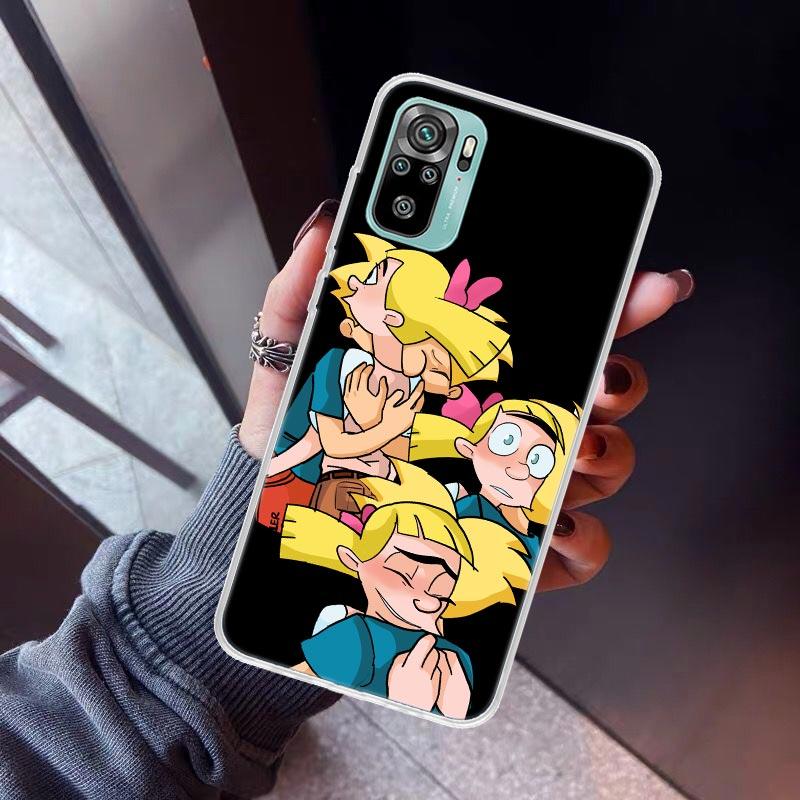 Hey Arnold Phone Case For Xiaomi Redmi Note 10 11 12 13 14 15 Pro Plus 11S 12S 14S 11T 11E 10S Soft TPU Back Cover Redmi Note 14