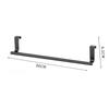 New Stainless Steel Bar Bathroom Kitchen Hanging Holder Home Storage Kitchen Tools Towel Rack Over Door Cabinet Shelf Rack