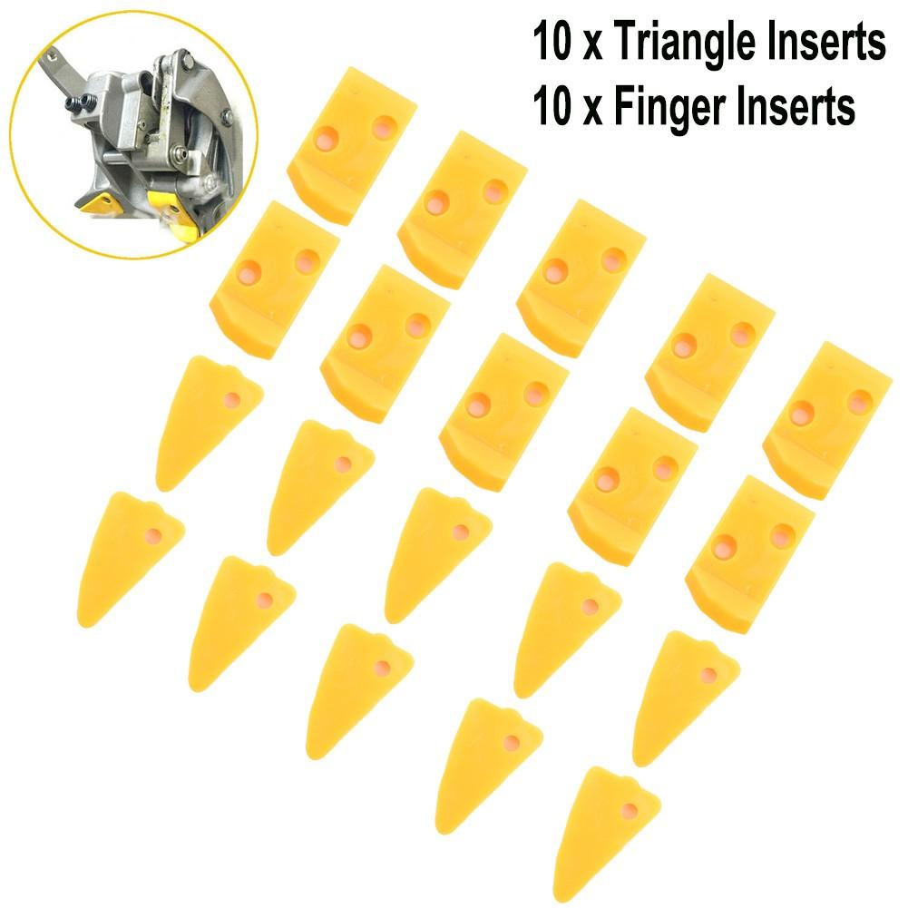 Nylon Plastic Leverless Insert Set Protector Replacement For Hunter Tire Changer