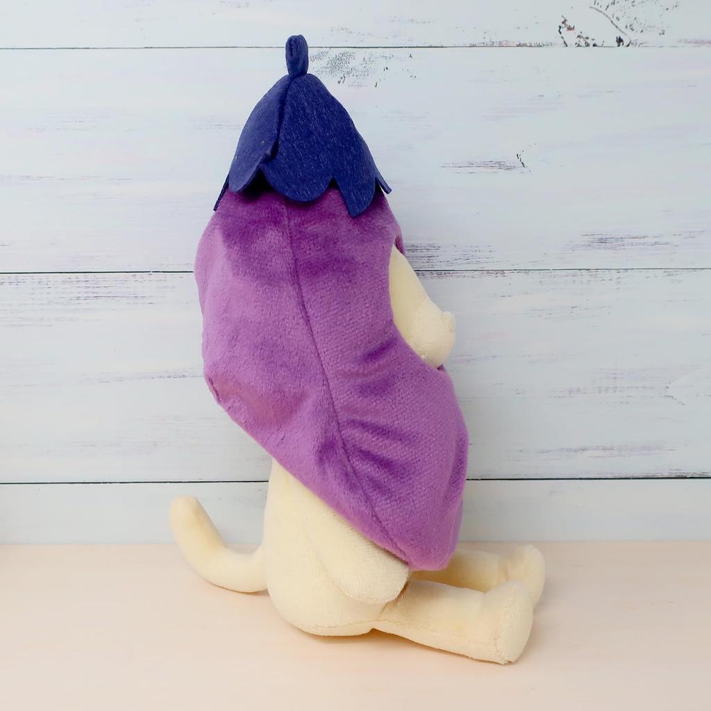 Naitou Design Plush Costumer Vegetable Series Eggplant S Plush Toy Clothes Fits Plush Toy Head Circumference 18cm Waist Circumference 15cm Size