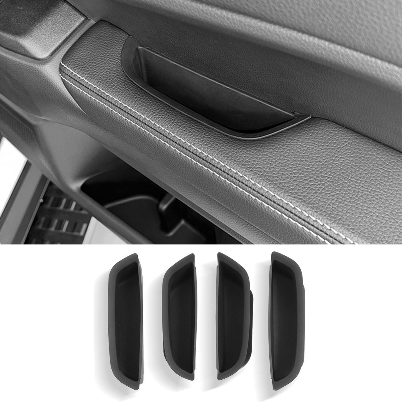 

Fucaten Подстаканник для автомобиля для Toyota Land Cruiser серии 250 Консольный лоток Крышка подстаканника для напитков Хранение Материал TPE Ручка (Март 2024~) (Дверной карман) чёрный