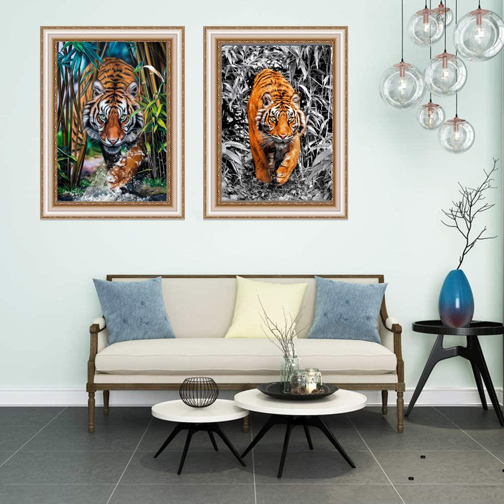 Full Circle Diamond Painting Cross Stitch Mosaic Diamond Embroidery Landscape Animals 3d Painting Gift Home Decor