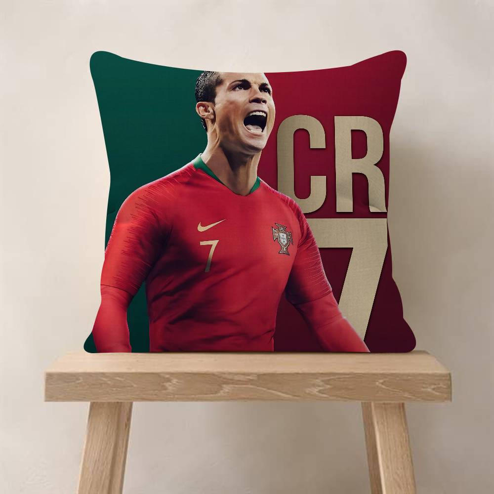 CR7 Cristiano R-Ronaldo-es Cushion Cover Pillow Cover Decor Pillowcase Printed Cushion Case For Couch